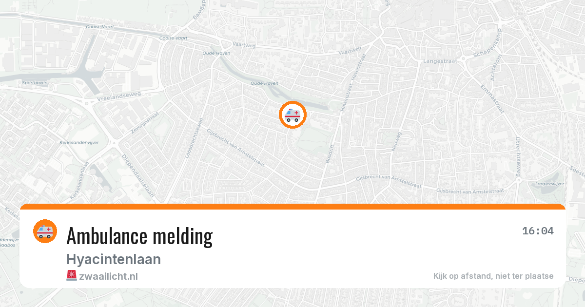 Ambulance melding — 29 jun 2026