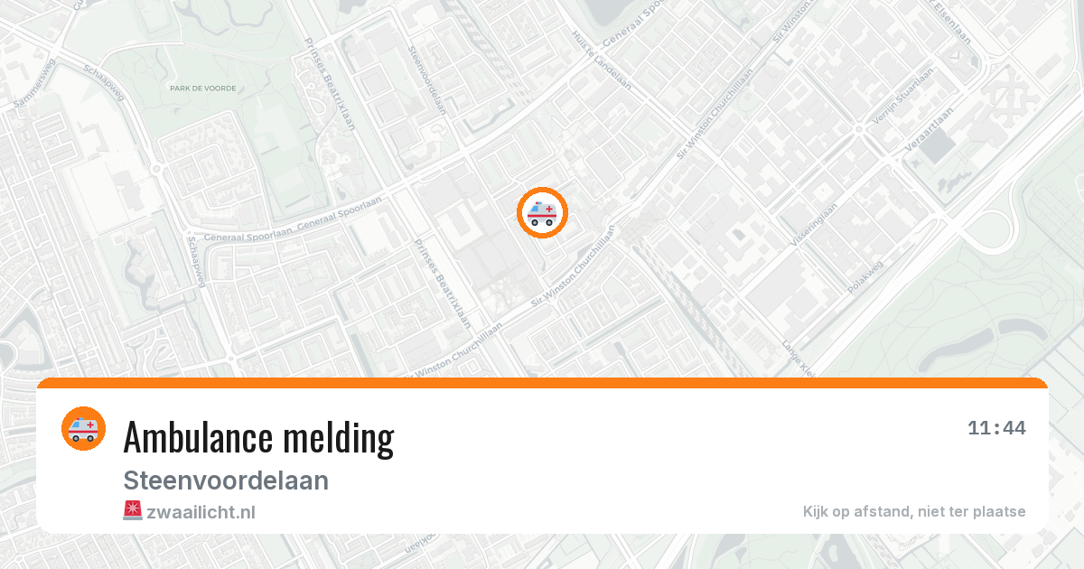 Ambulance melding — 11 feb 2026