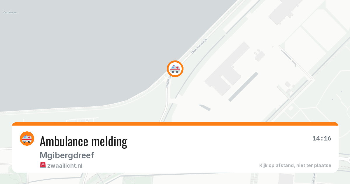 Ambulance melding — 2 jul 2026