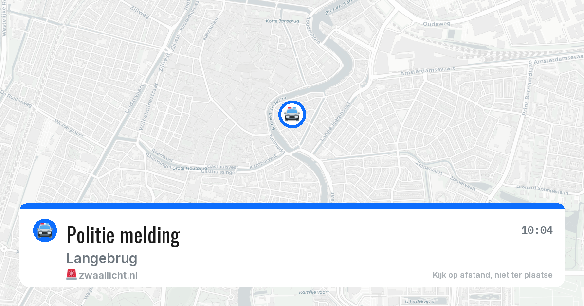 Politie melding — 28 jun 2026