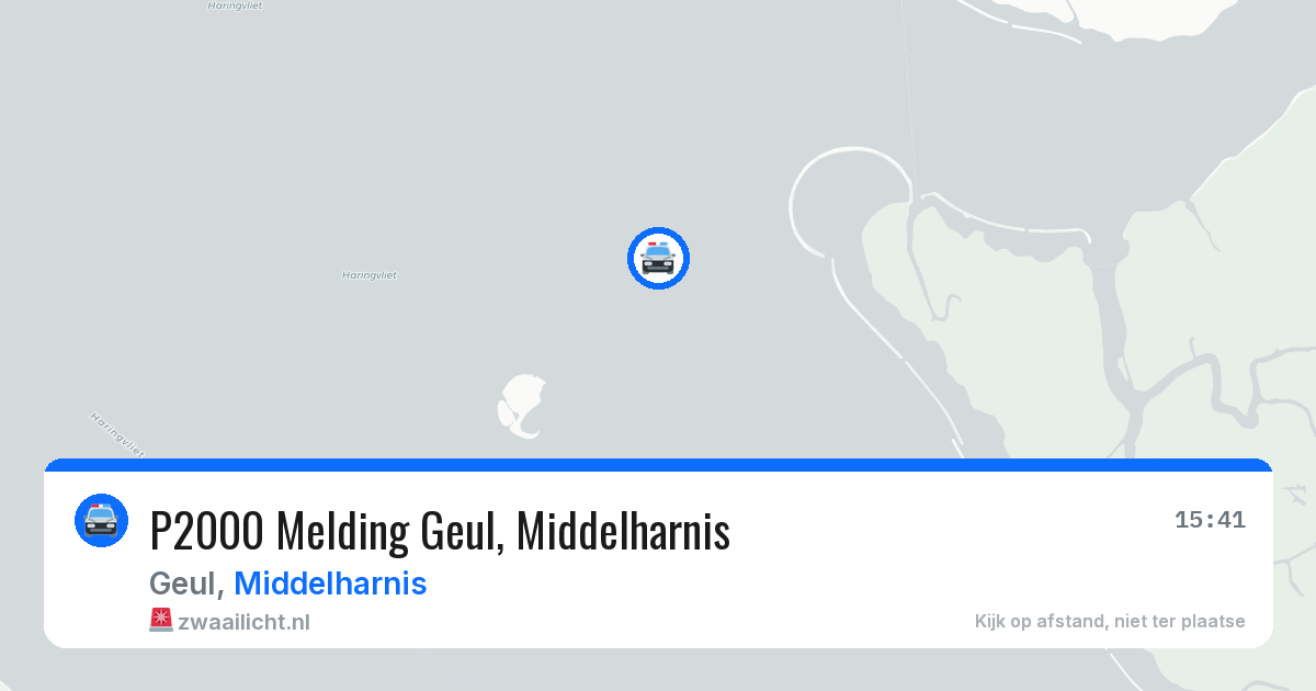 P2000 Melding Geul, Middelharnis — 12 jul 2026