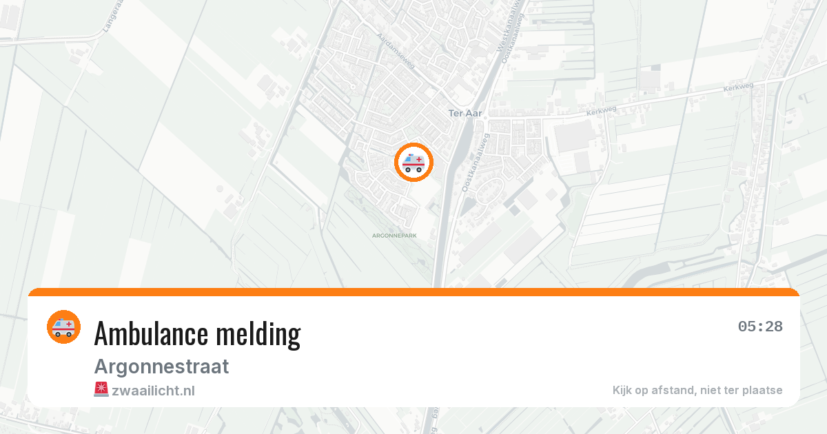 Ambulance melding — 9 feb 2026