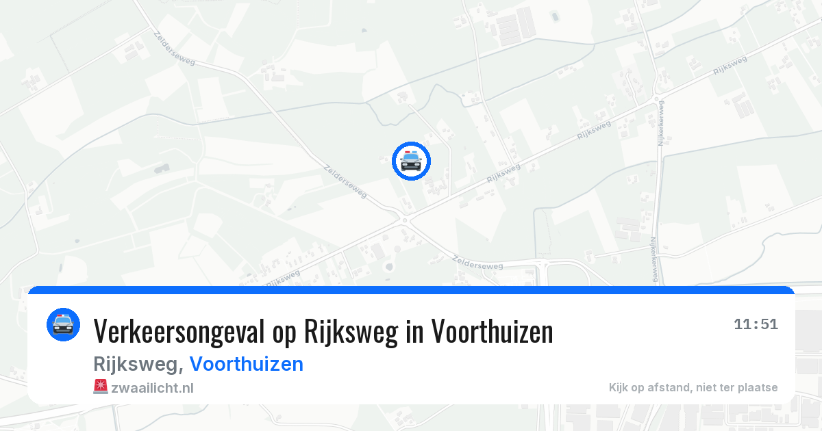Verkeersongeval op Rijksweg in Voorthuizen — 20 feb 2026