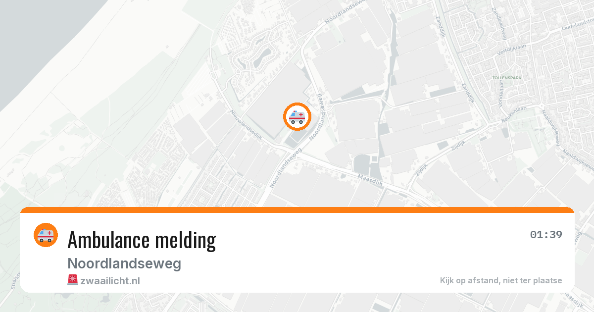 Ambulance melding — 13 jun 2026