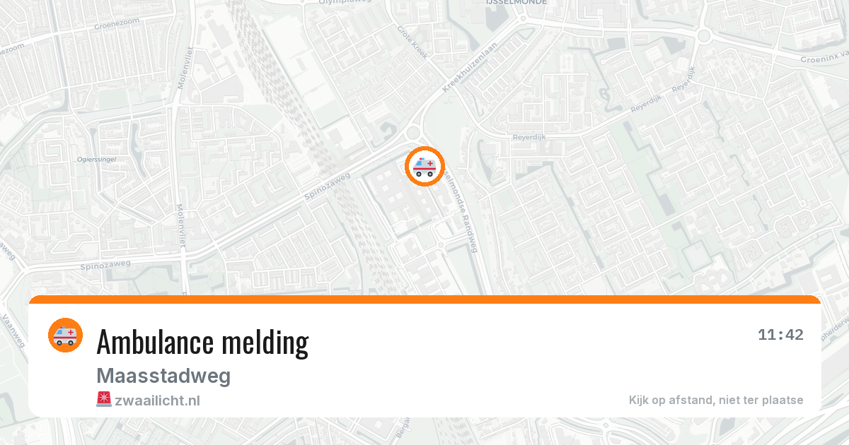 Ambulance melding — 14 jun 2026