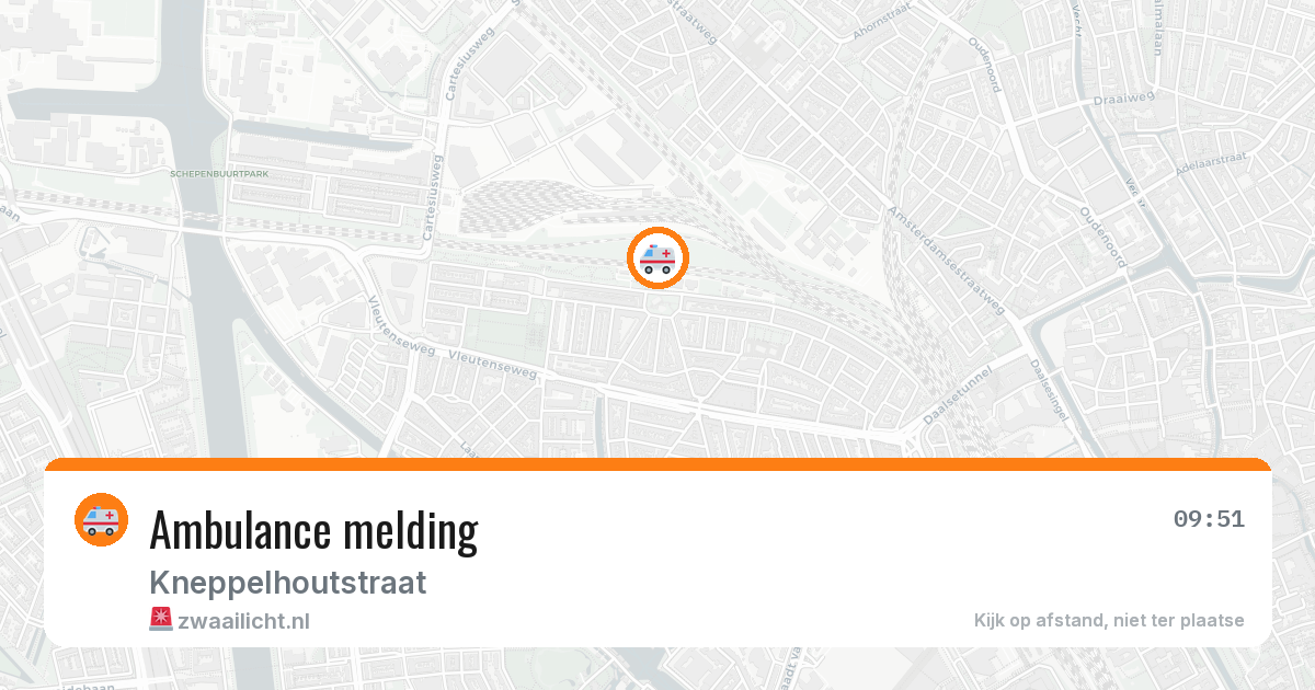 Ambulance melding — 6 mei 2026