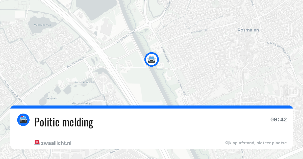 Politie melding — 24 jun 2026