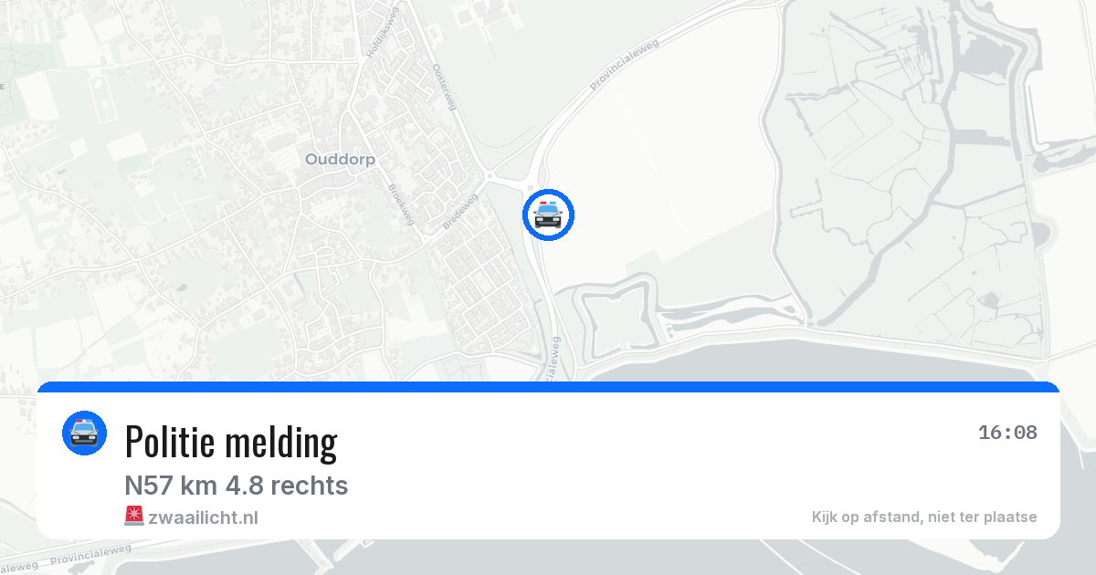 Politie melding — 20 mrt 2026