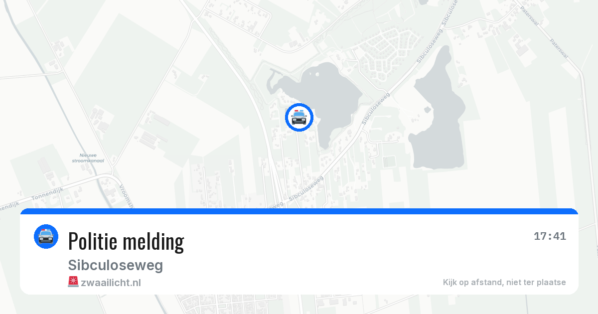 Politie melding — 18 mrt 2026