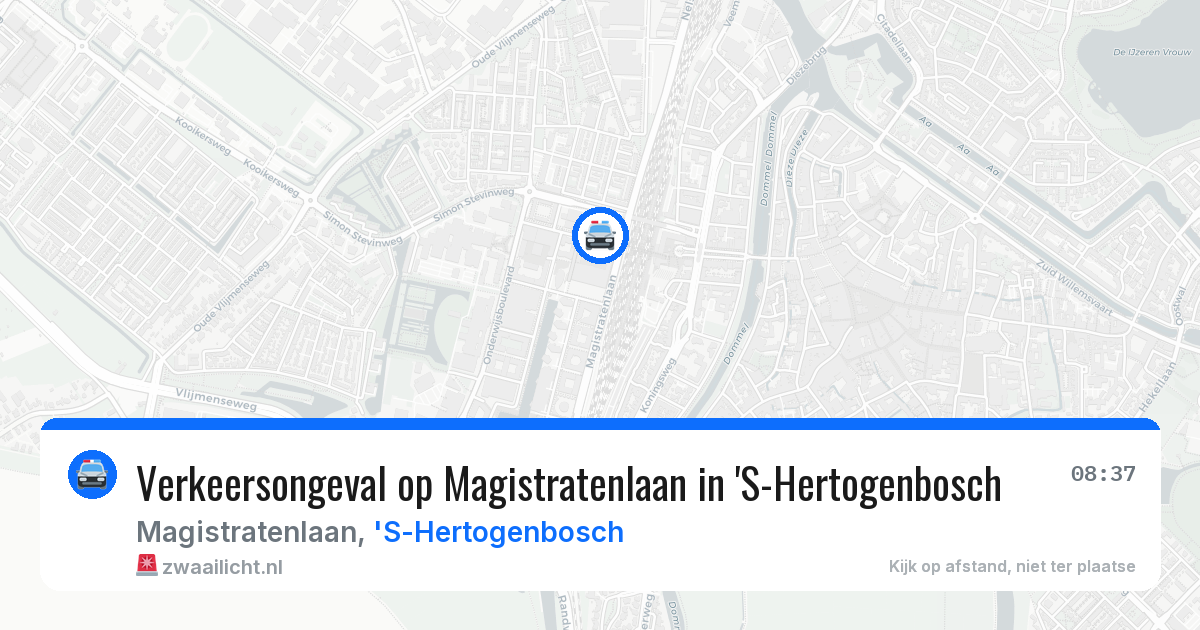 Verkeersongeval op Magistratenlaan in 'S-Hertogenbosch — 28 mei 2026