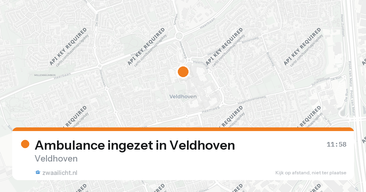 Ambulance ingezet in Veldhoven — 19 jun 2026