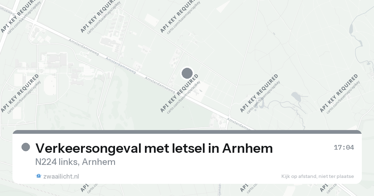 Verkeersongeval met letsel in Arnhem — 26 aug 2026