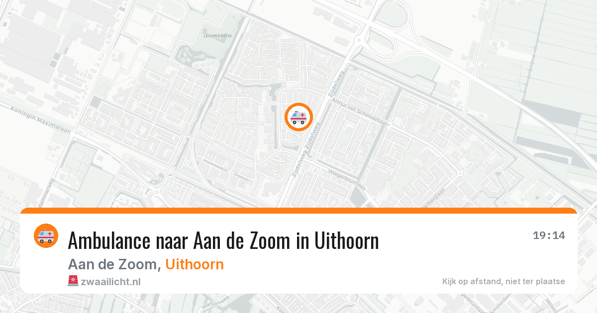 Ambulance naar Aan de Zoom in Uithoorn — 13 jun 2026