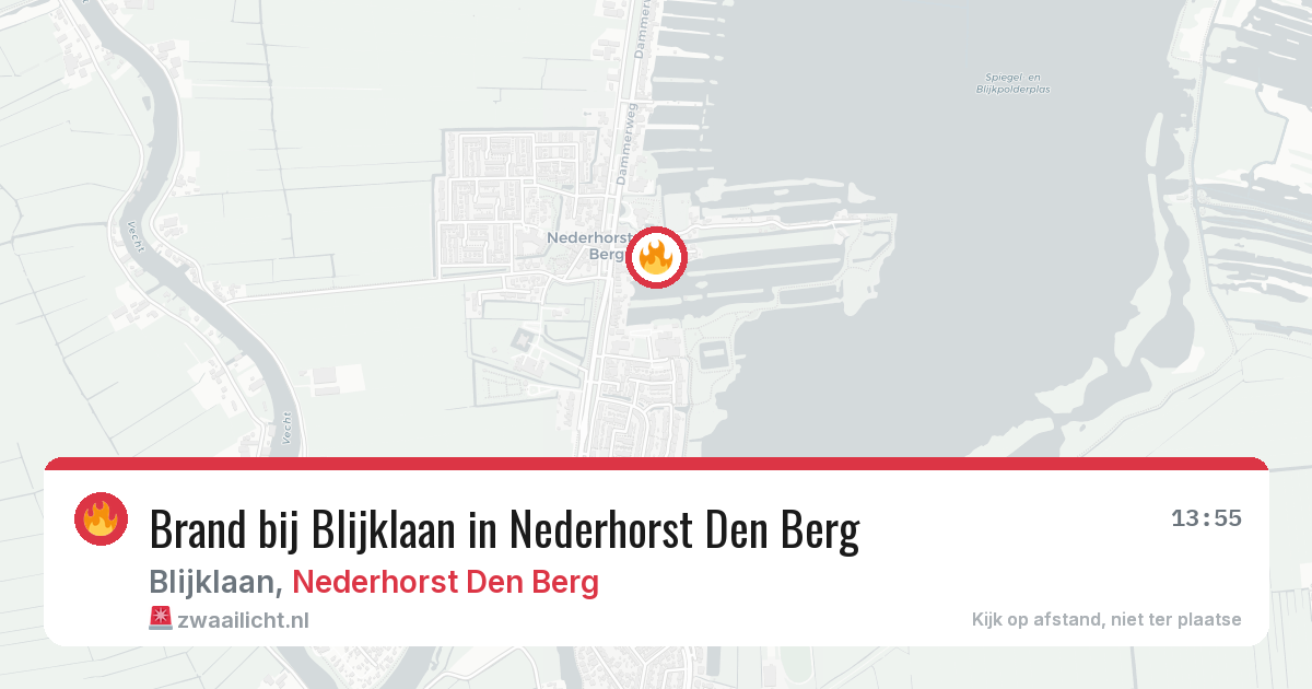 Brand bij Blijklaan in Nederhorst Den Berg — 2 jul 2026