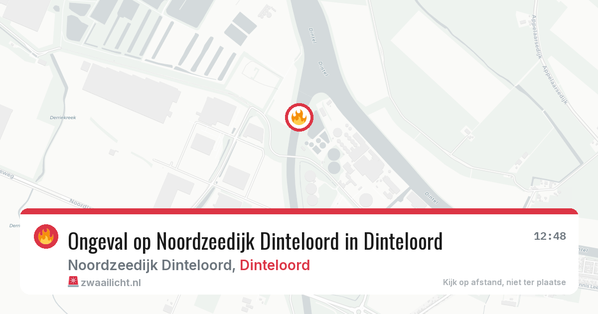 Ongeval op Noordzeedijk Dinteloord in Dinteloord — 8 mei 2026