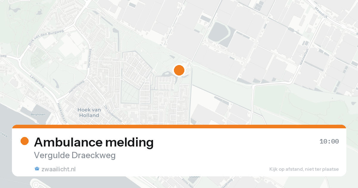 Ambulance melding — 7 feb 2026