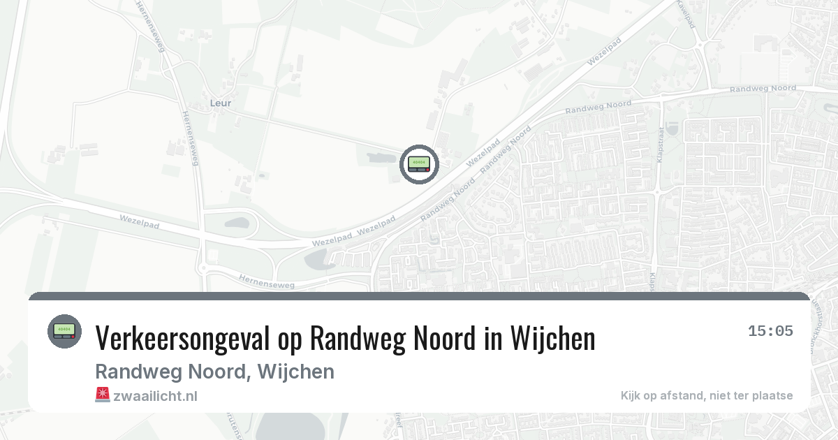 Verkeersongeval op Randweg Noord in Wijchen — 29 mei 2026