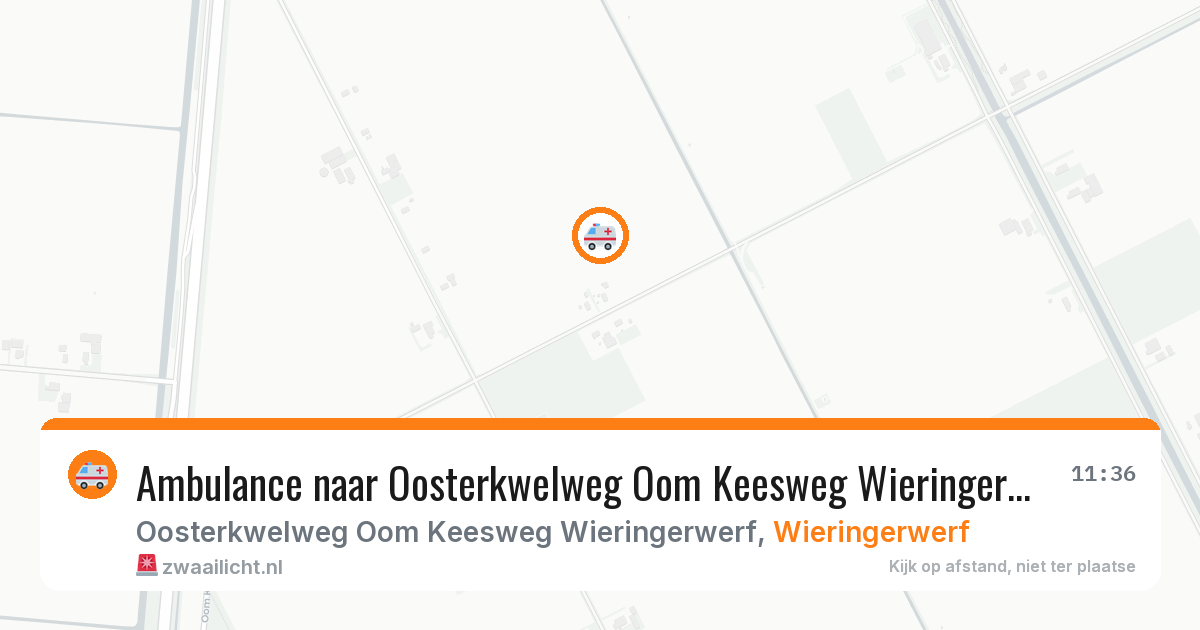 Ambulance naar Oosterkwelweg Oom Keesweg Wieringerwerf in Wieringerwerf — 10 jun 2026