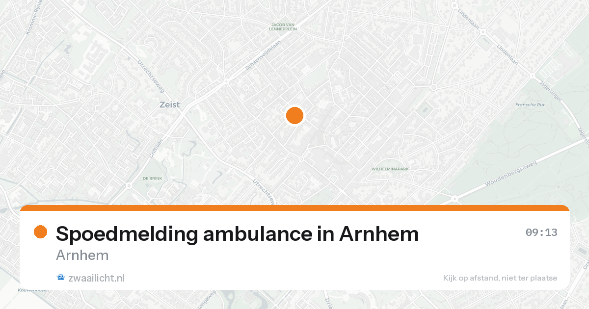 Spoedmelding ambulance in Arnhem — 8 feb 2026