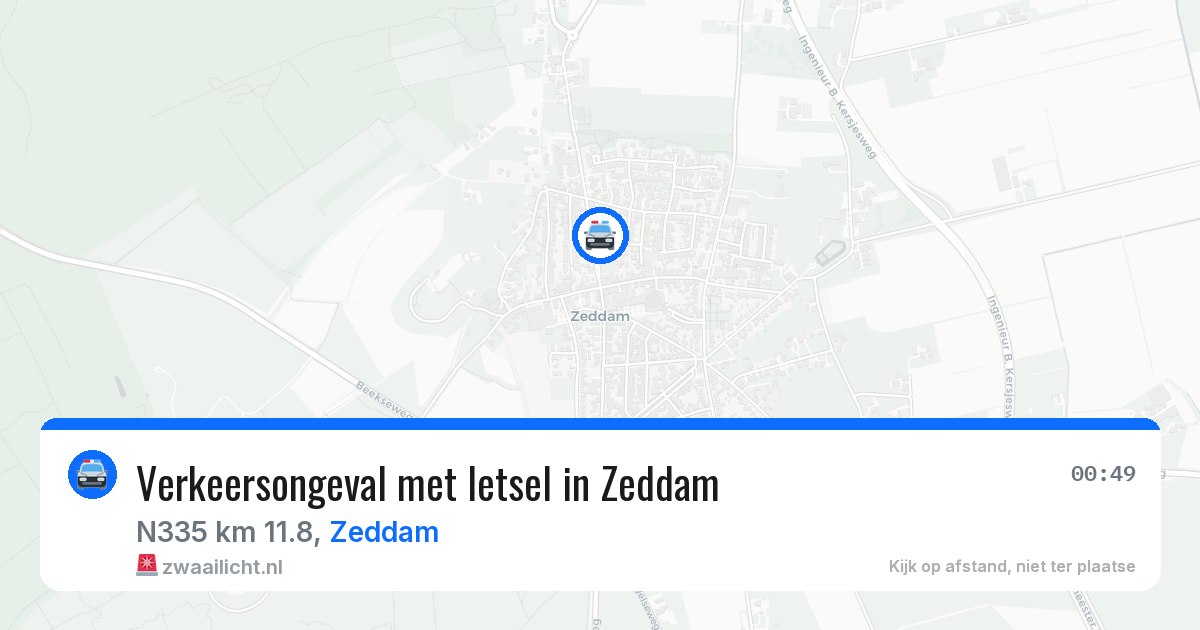 Verkeersongeval met letsel in Zeddam — 30 mei 2026