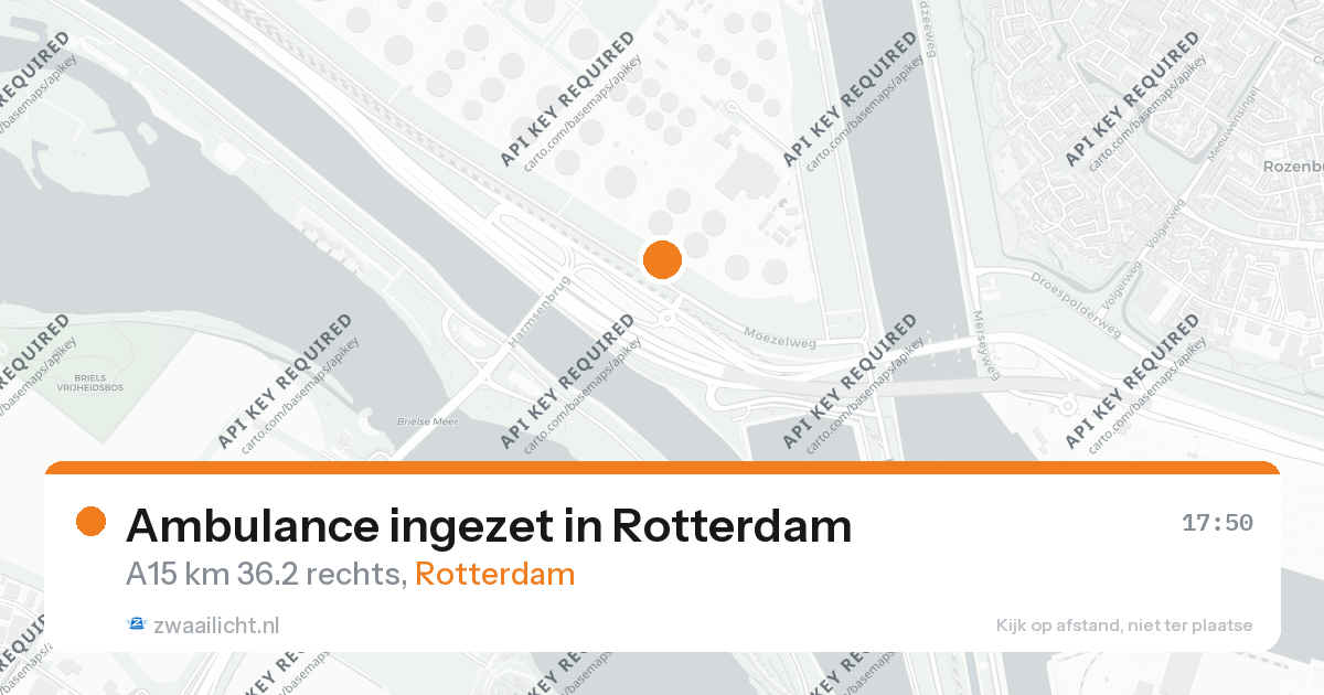 Ambulance ingezet in Rotterdam — 26 aug 2026