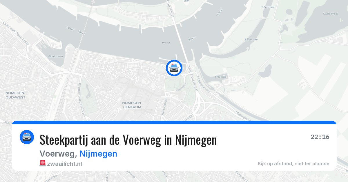 Steekpartij aan de Voerweg in Nijmegen — 21 jul 2026