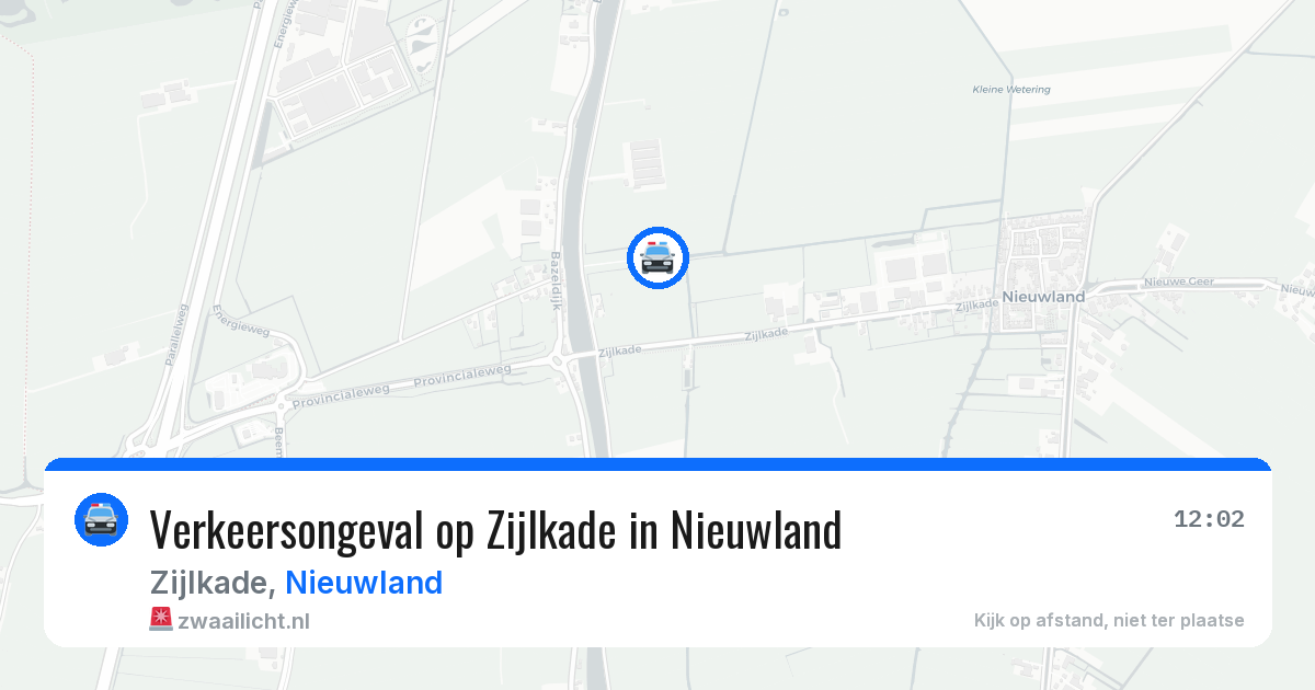 Verkeersongeval op Zijlkade in Nieuwland — 11 jul 2026