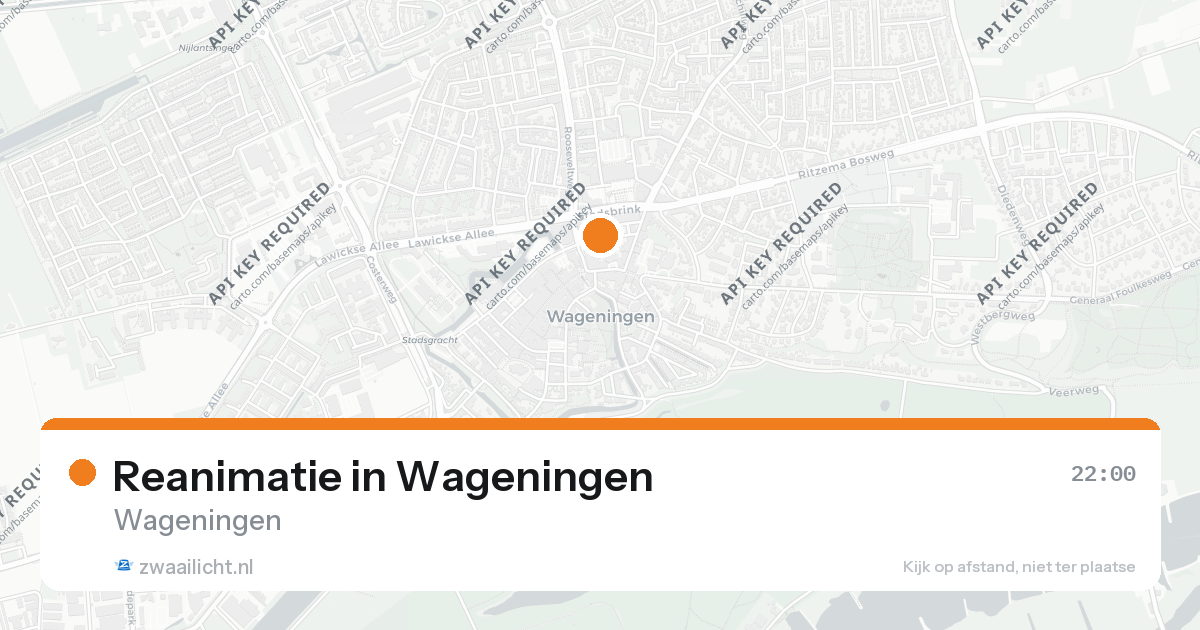 Reanimatie in Wageningen — 31 jan 2026