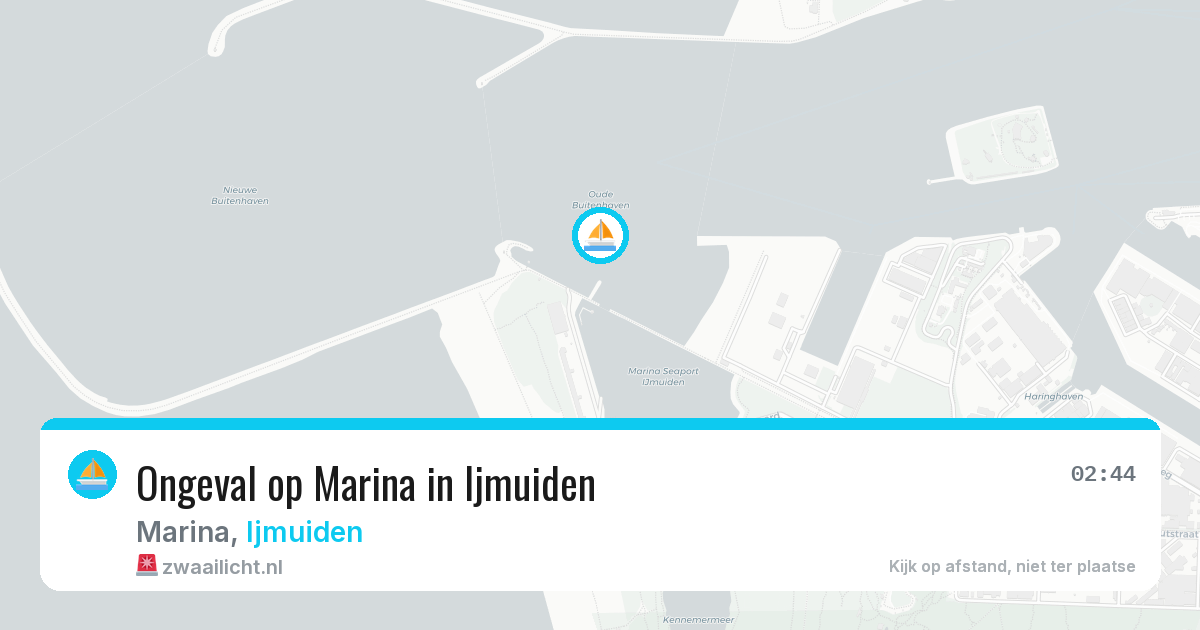 Ongeval op Marina in Ijmuiden — 23 jun 2026