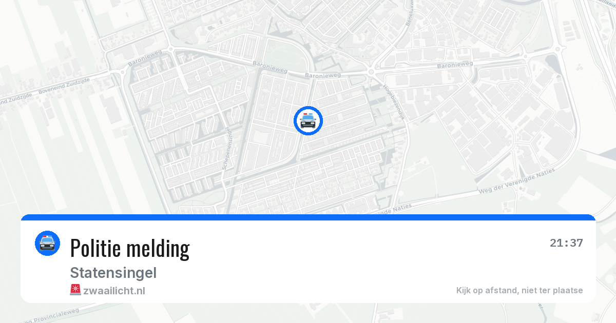 Politie melding — 5 mei 2026