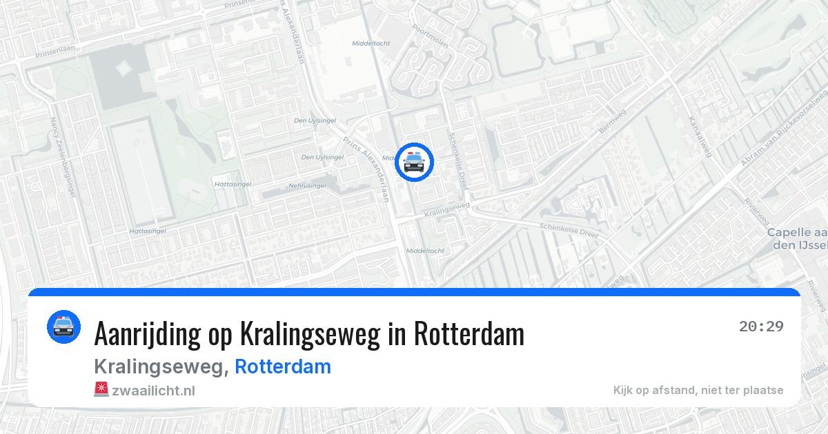 Aanrijding op Kralingseweg in Rotterdam — 5 jul 2026