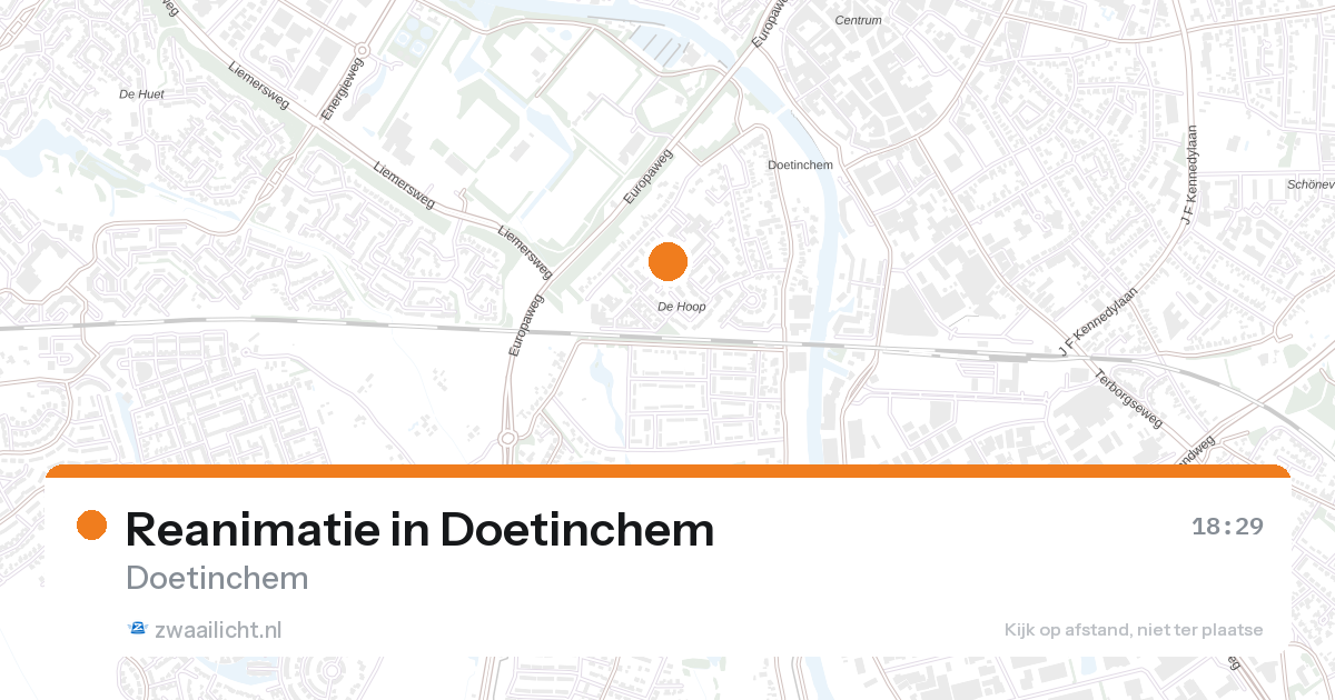 Reanimatie in Doetinchem — 1 jul 2026