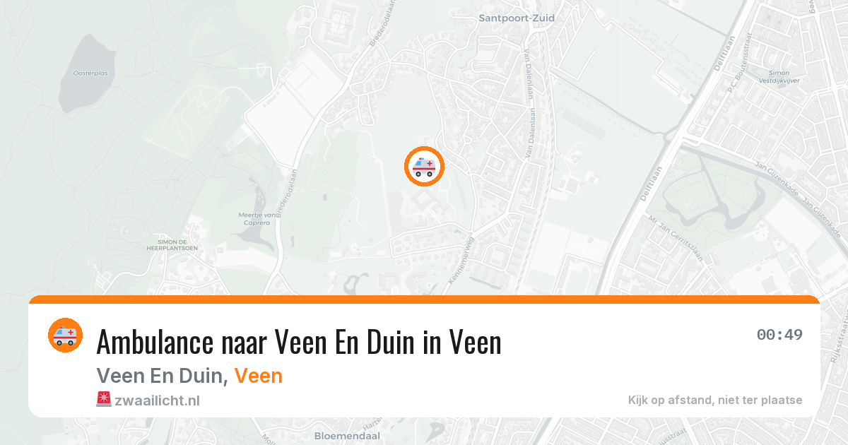 Ambulance naar Veen En Duin in Veen — 18 mrt 2026