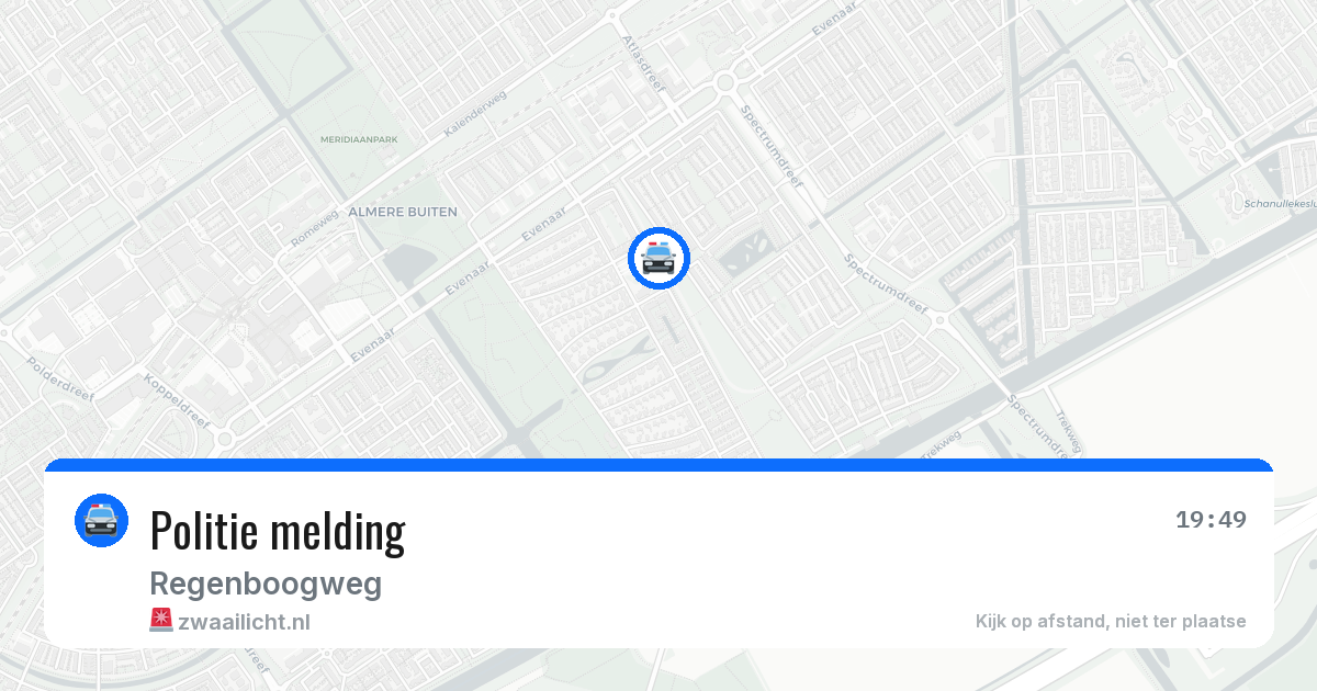 Politie melding — 30 jun 2026