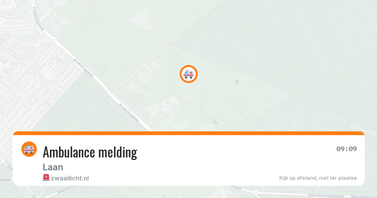 Ambulance melding — 3 feb 2026