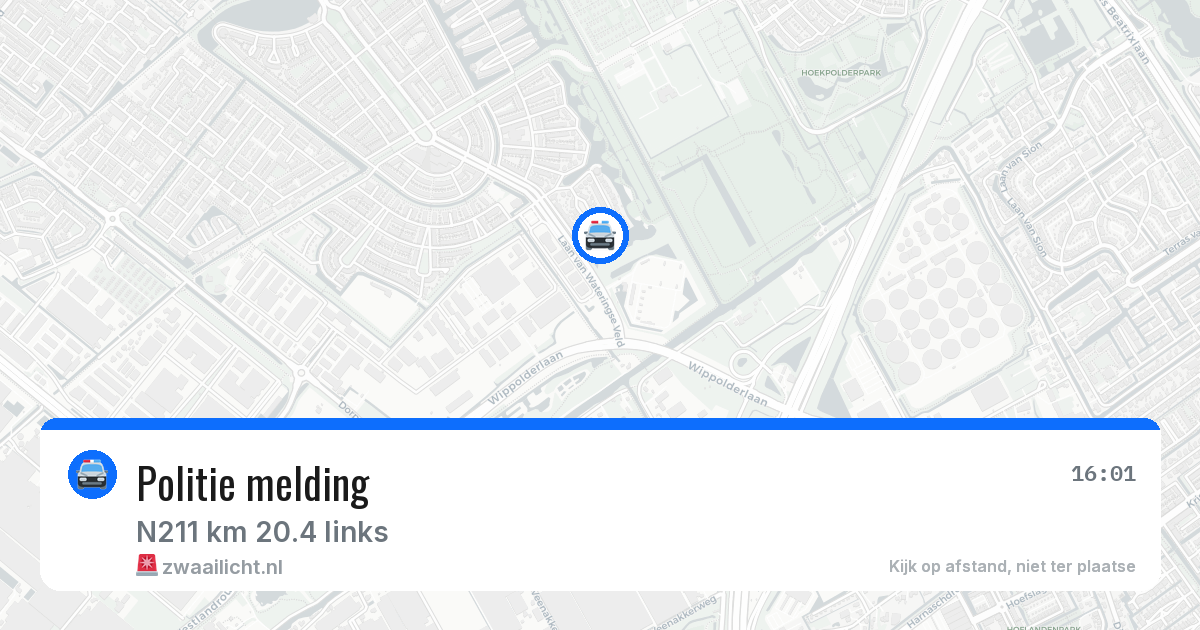Politie melding — 10 apr 2026
