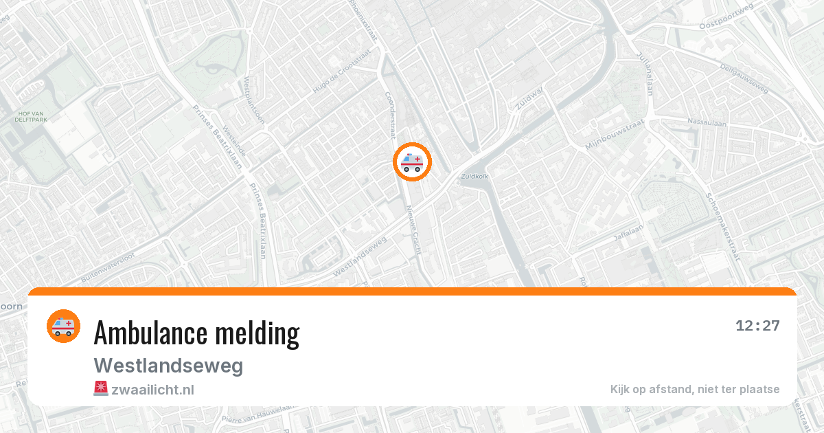 Ambulance melding — 2 jun 2026