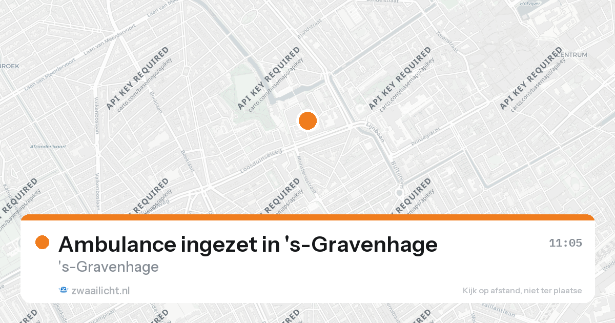 Ambulance ingezet in 's-Gravenhage — 26 aug 2026