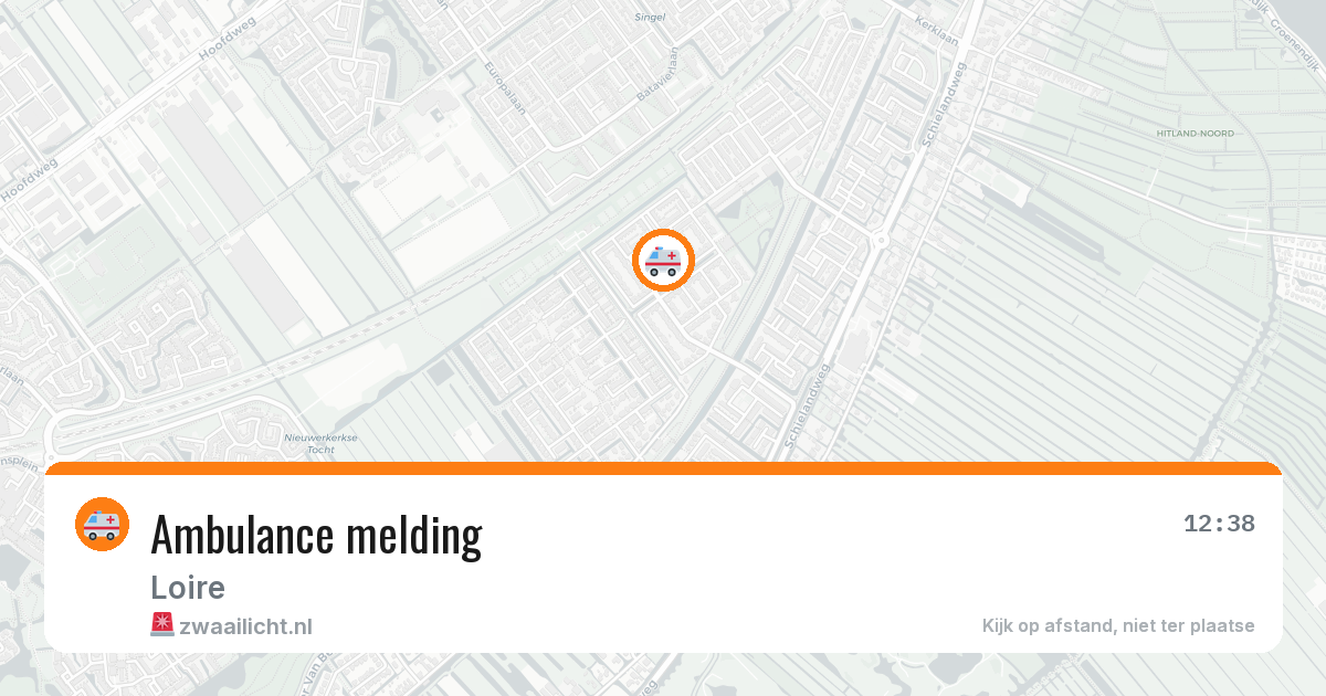 Ambulance melding — 13 jun 2026