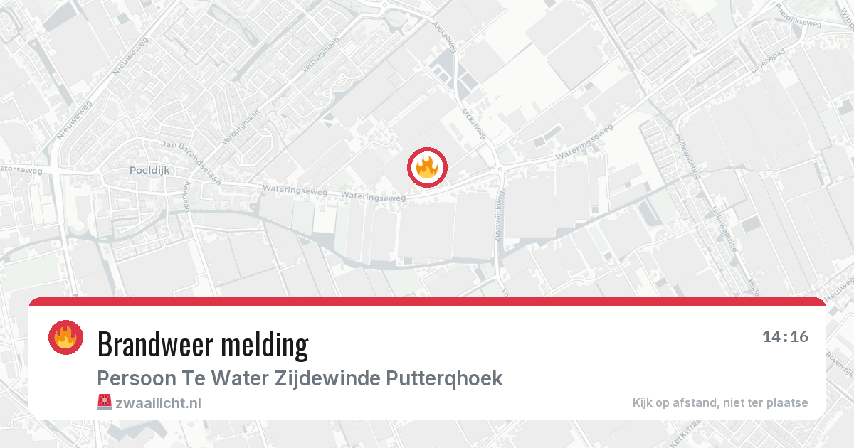 Brandweer melding — 23 jun 2026