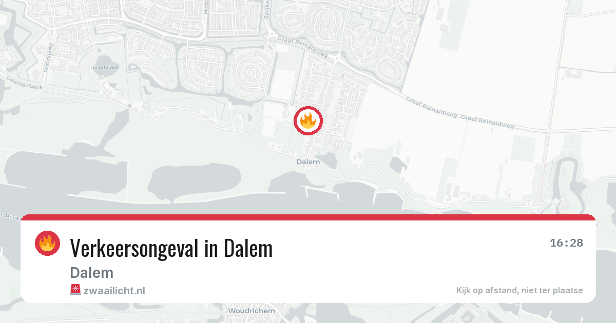 Verkeersongeval in Dalem — 2 aug 2026