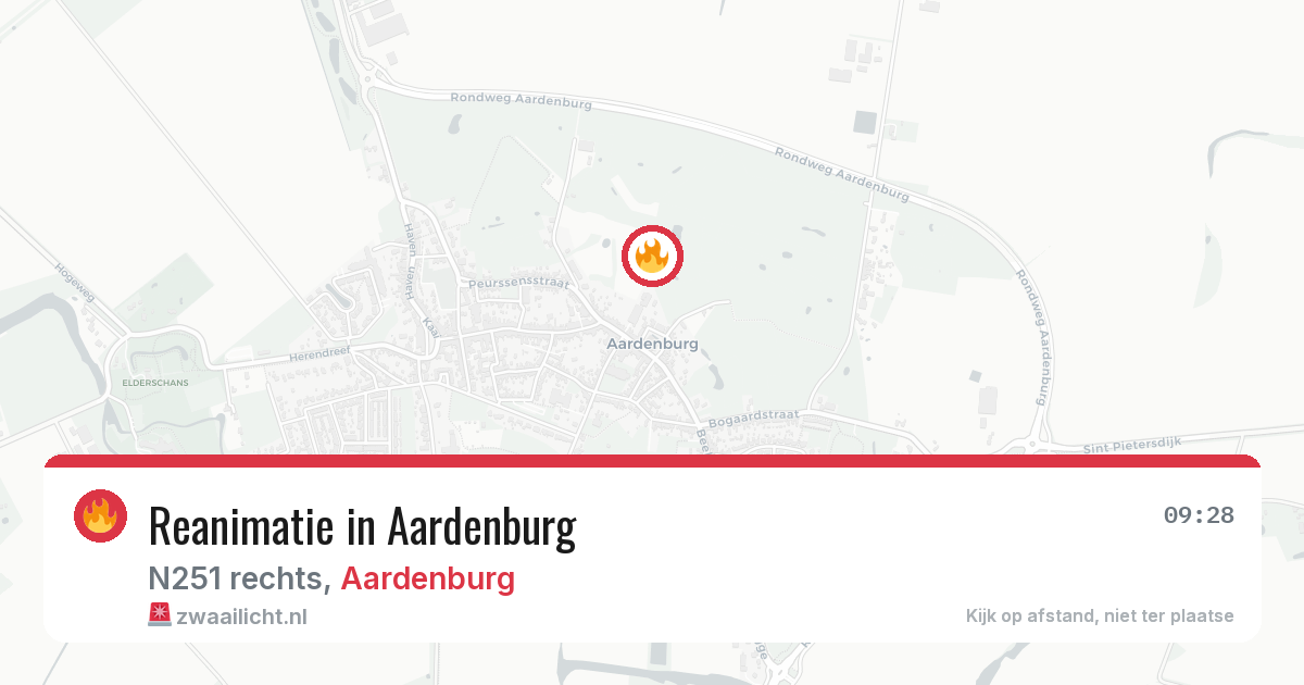 Reanimatie in Aardenburg — 17 jun 2026