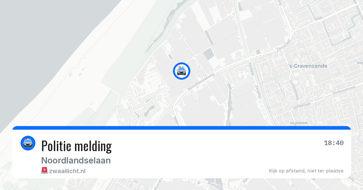 Politie melding — 11 jul 2026