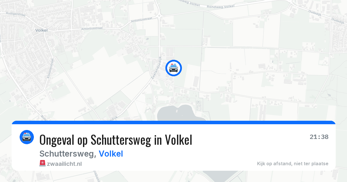 Ongeval op Schuttersweg in Volkel — 18 jun 2026