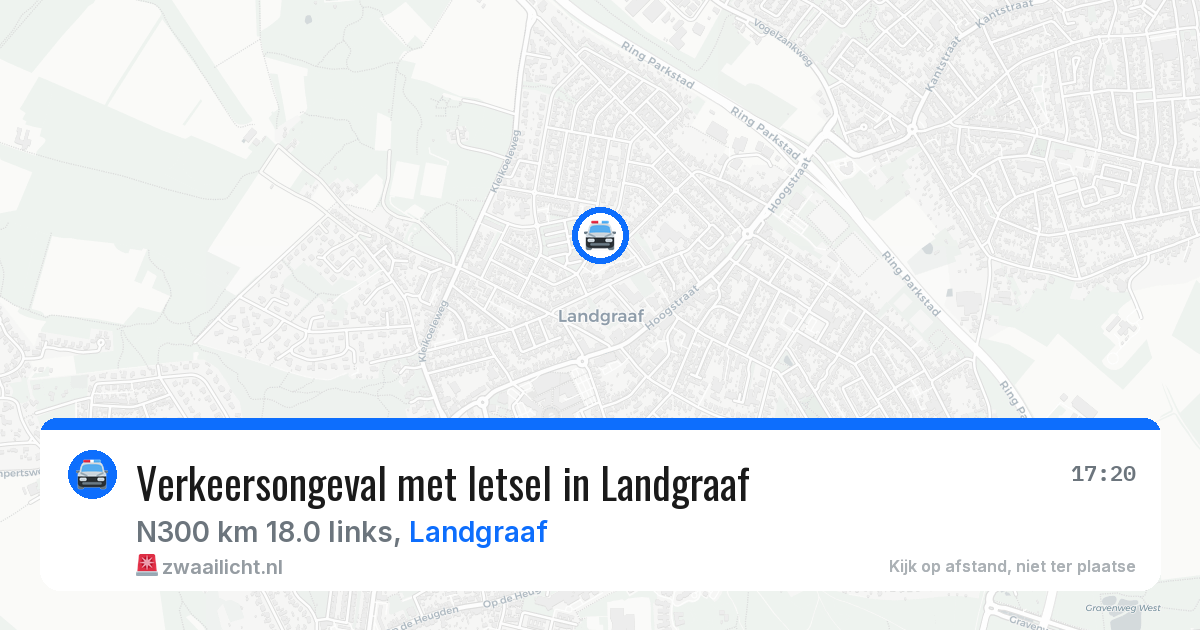 Verkeersongeval met letsel in Landgraaf — 31 mrt 2026