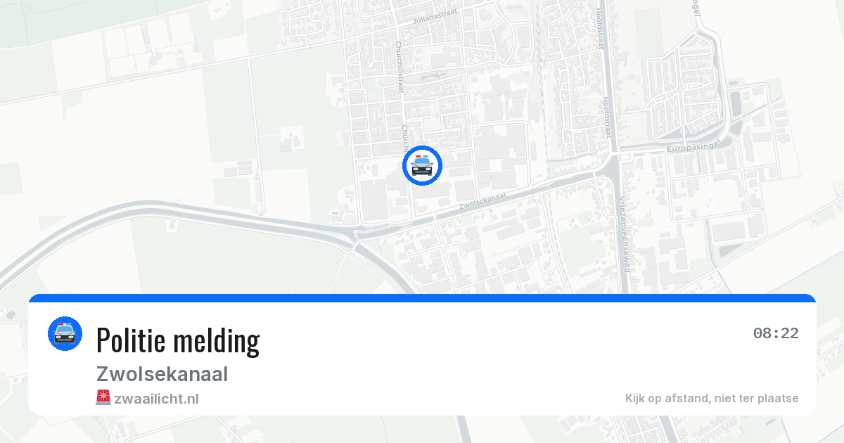 Politie melding — 20 jun 2026