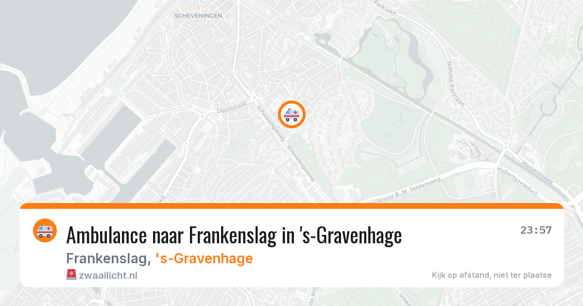 Ambulance naar Frankenslag in 's-Gravenhage — 19 jun 2026