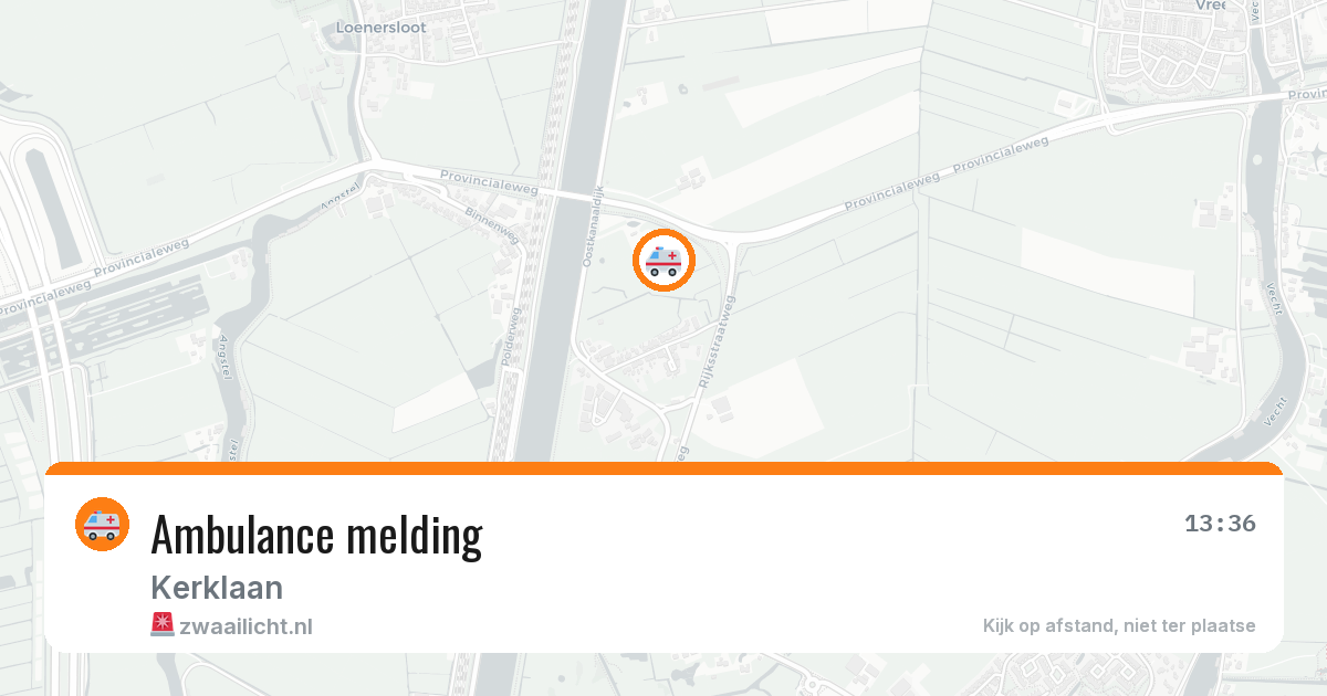 Ambulance melding — 26 jun 2026
