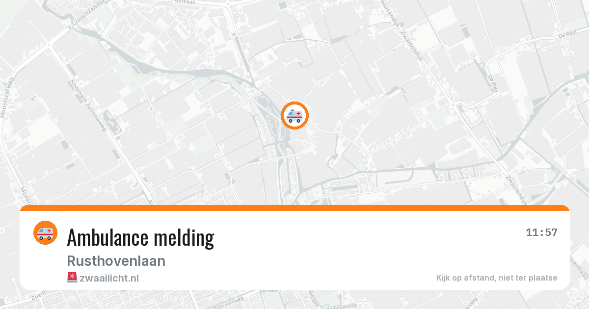 Ambulance melding — 8 feb 2026