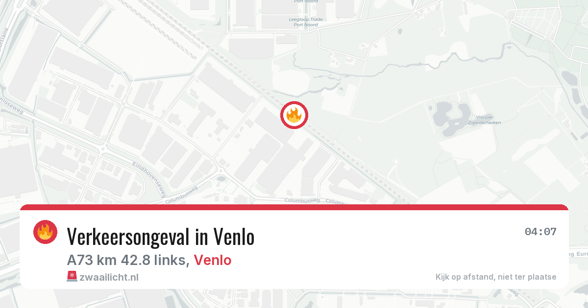 Verkeersongeval in Venlo — 2 apr 2026
